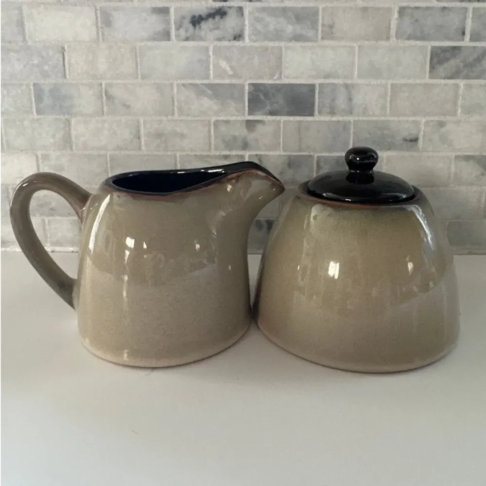 Ireland's Irish Tara pottery Tea Set- tea pot, jug, sugar bowl and two cups